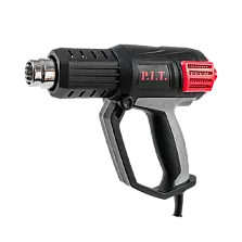 Фен технический P.I.T PHG-2000-C МАСТЕР 2кВт, 3 положения потока воздуха 50-600С) насадки, кейс