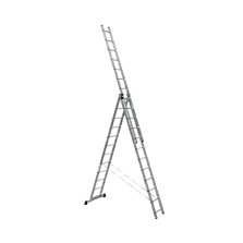 Алюминиевая трехсекционная лестница Alumet 3*12