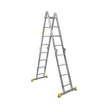 Лестница алюминиевая шарнирная (2х4+2х5) Т 445